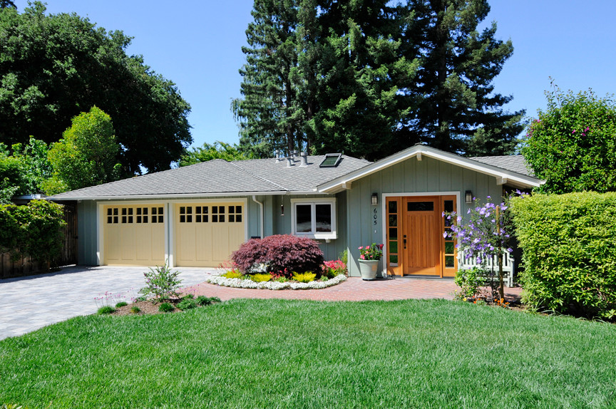 Entry Addition and Exterior Face Lift Traditional Exterior San