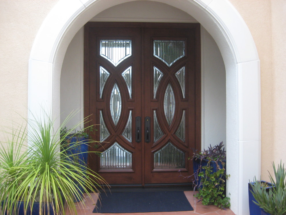 Entry Doors & Entries Asian Exterior Los Angeles by Agoura Sash & Door, Inc. Houzz