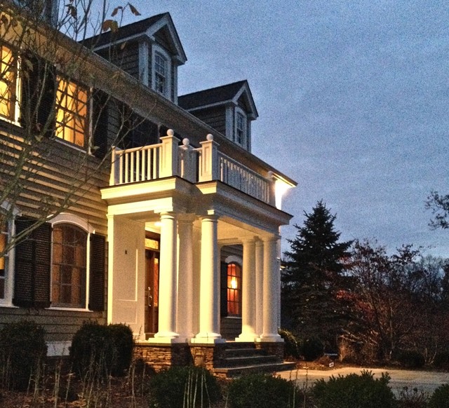 Entry Porticos Traditional Exterior New York by Hiland Hall