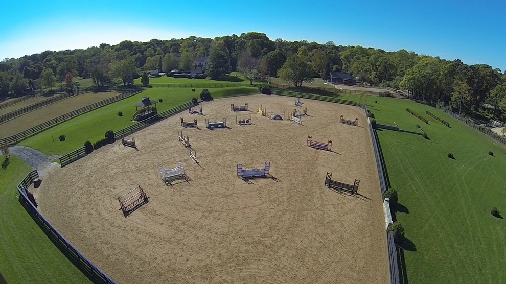 Equestrian Center Traditional Exterior New York by Peter