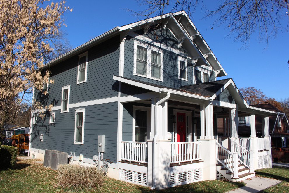 Evening Blue James Hardie Siding ster Groves, MO Traditional Exterior St Louis by