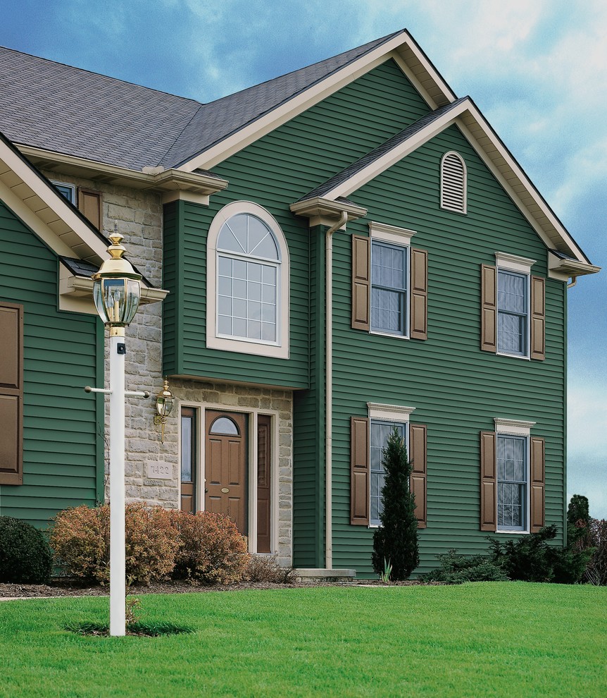 Evergreen Richmond Vinyl Siding Traditional Exterior Other by