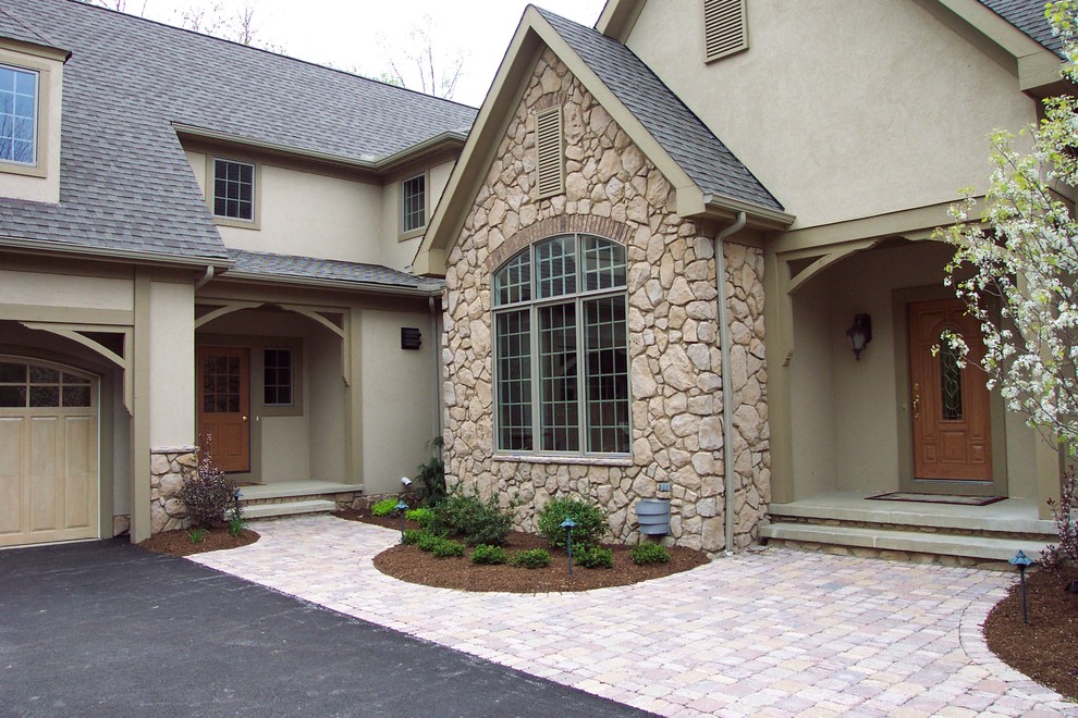 Exterior Architecture Rustic Exterior Cleveland by Payne