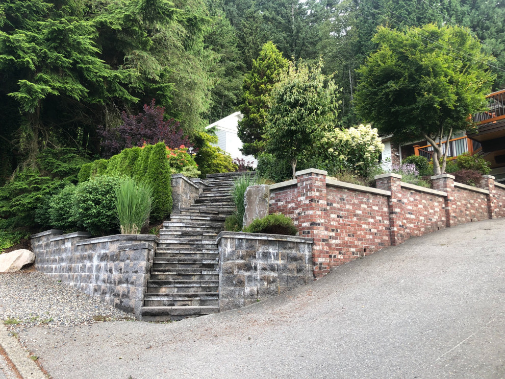 Exterior Brick & Stone Staining Before Photo House Exterior