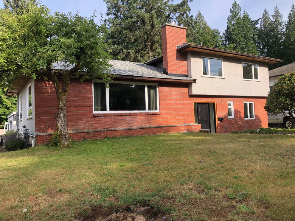 Exterior Brick Staining Before Photo Exterior Vancouver by