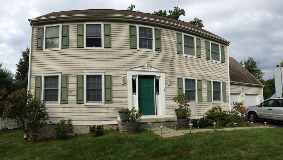 Exterior Cedar Siding Repaint Contemporary Exterior New York by