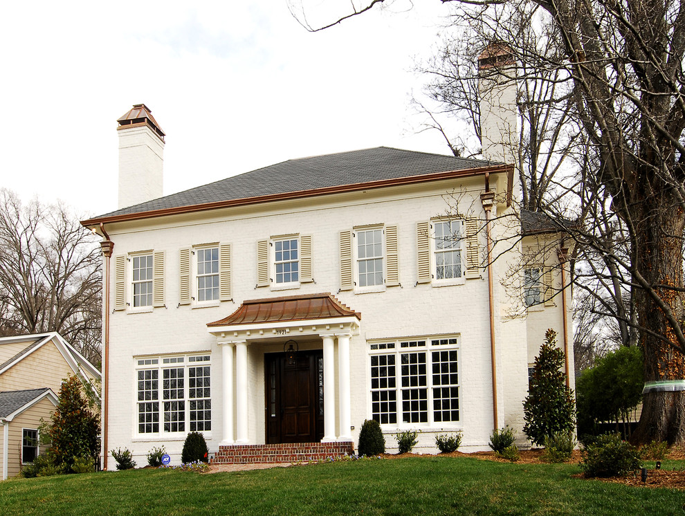 Elegant exterior home photo in Charlotte