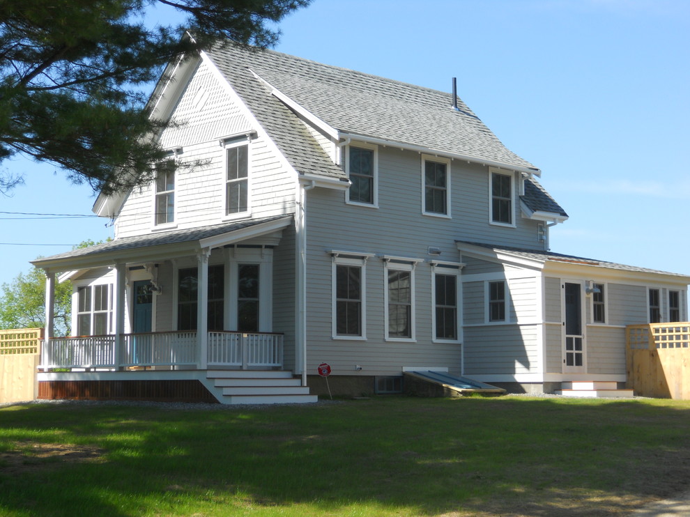 Exterior Homes & Barns Traditional Exterior Portland Maine by