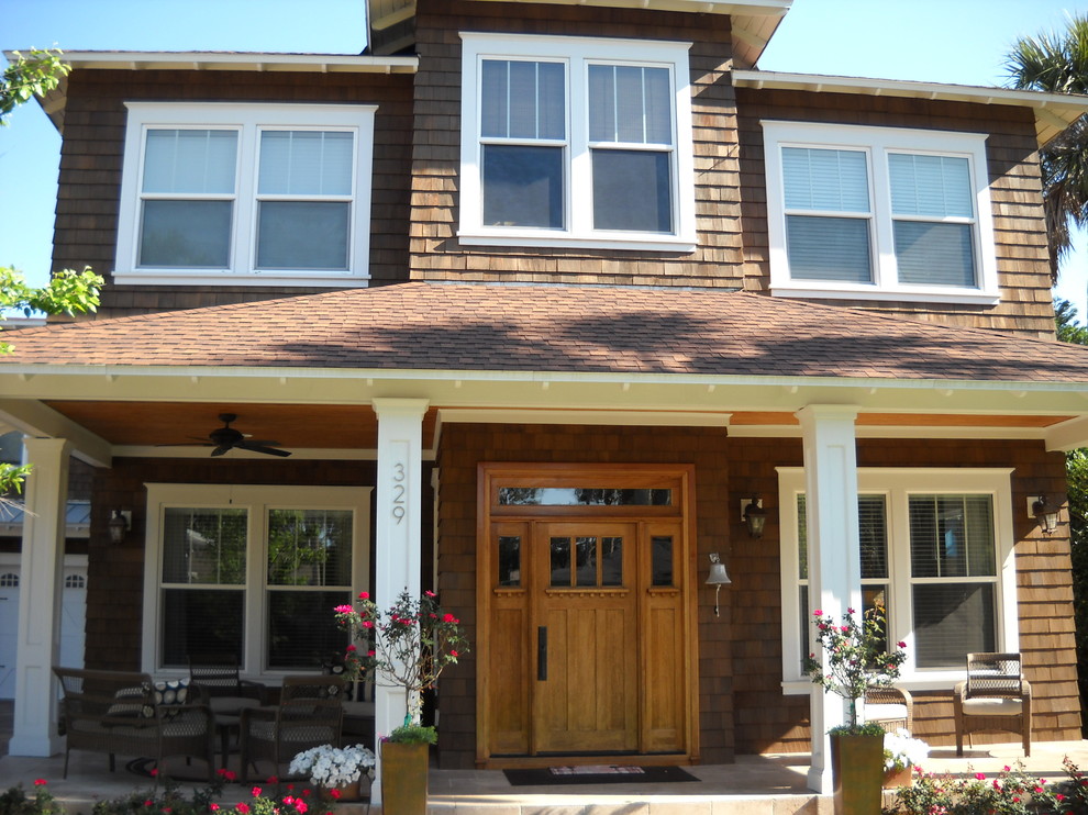 Exterior house painting Traditional Exterior Jacksonville by A