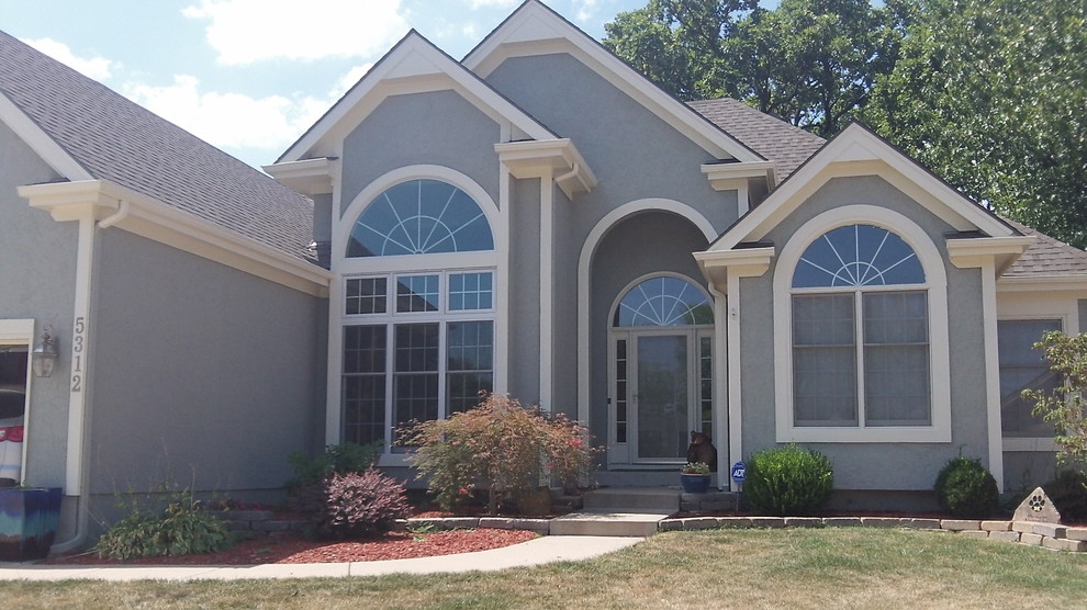 Exterior House Painting in KC Northland Traditional