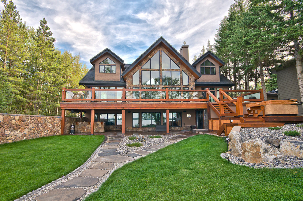 exterior - Traditional - Exterior - Calgary - by JayWest Country Homes ...