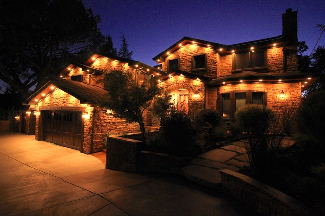 Exterior Lighting Philips Hue Bulbs Rustic Garden San