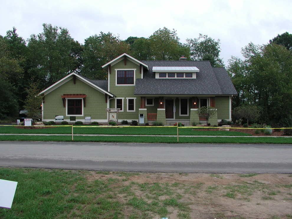 Eclectic exterior home idea in Grand Rapids