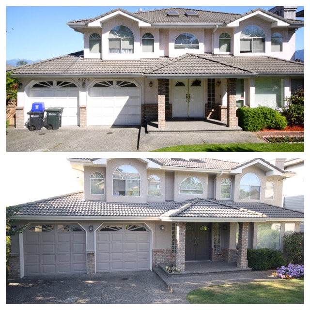 Exterior Painting Modern House Exterior Vancouver by Prorise