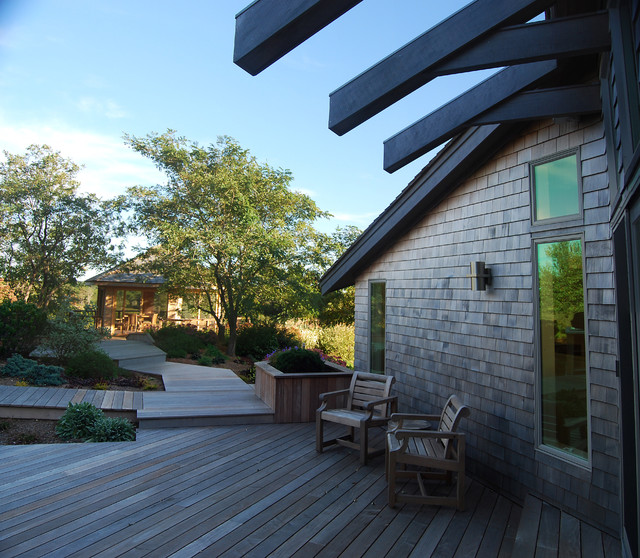 Exterior Moderno Fachada Boston de Peter McDonald Architect Houzz