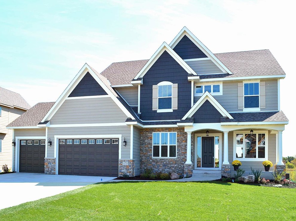Exterior Traditional Exterior Minneapolis by Regency Homes, Inc