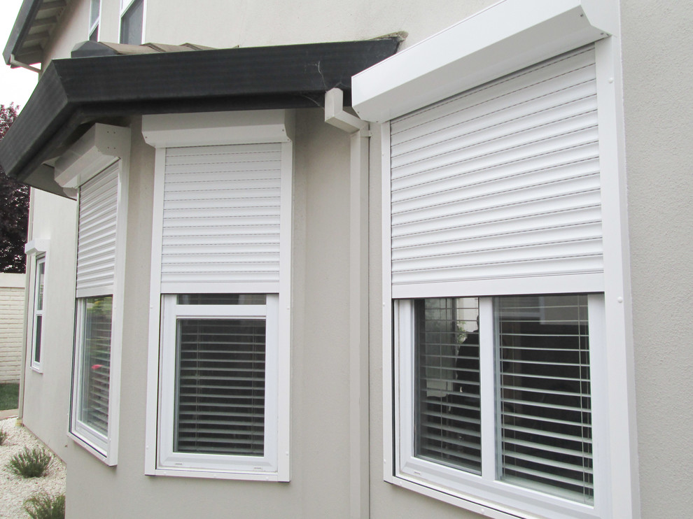 Exterior Rolling Shutters Modern Exterior San