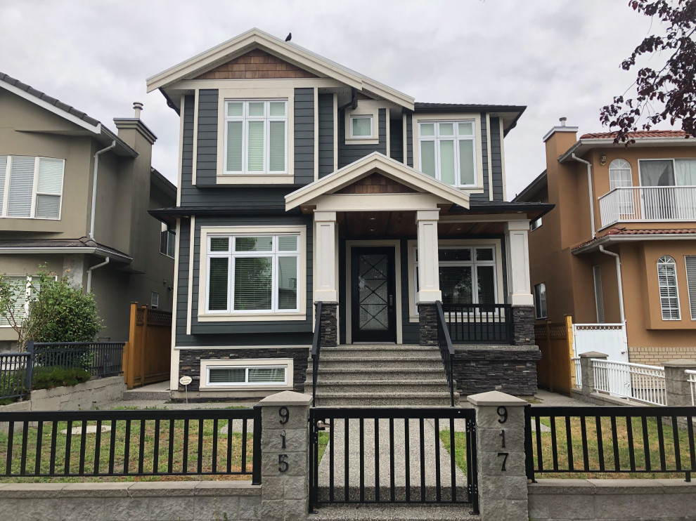 Exterior Siding Painting Hardie Board Before Photo Traditional