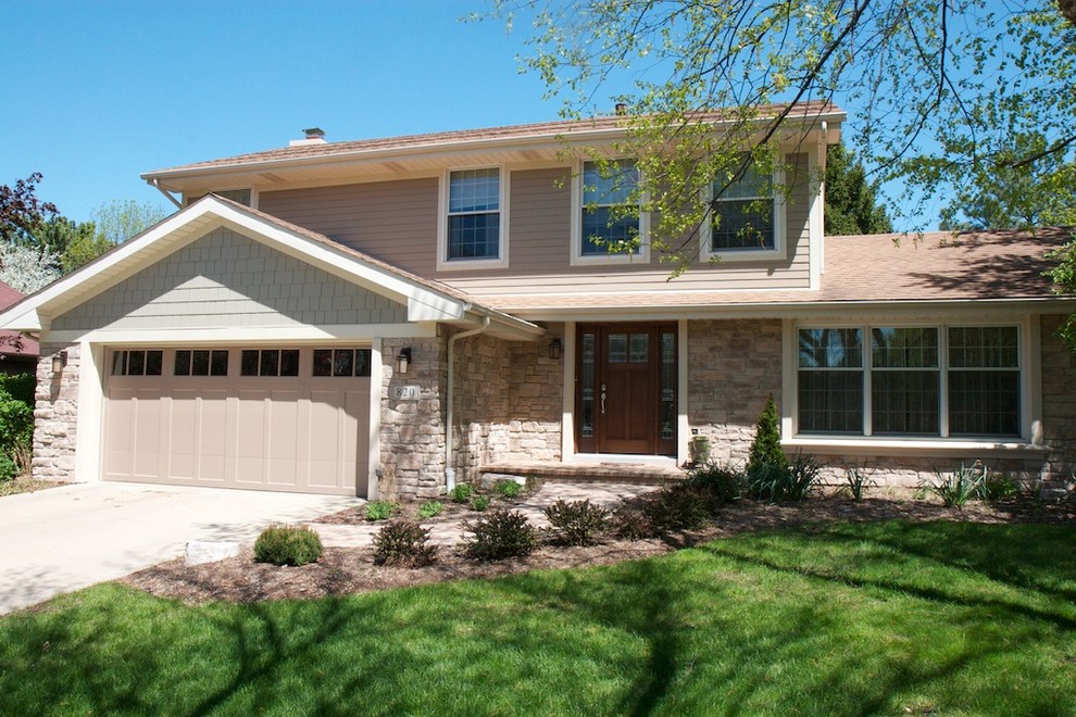 Exterior Stone Siding and Hardie Board Traditional Exterior Stone Siding and Hardie Board Traditional