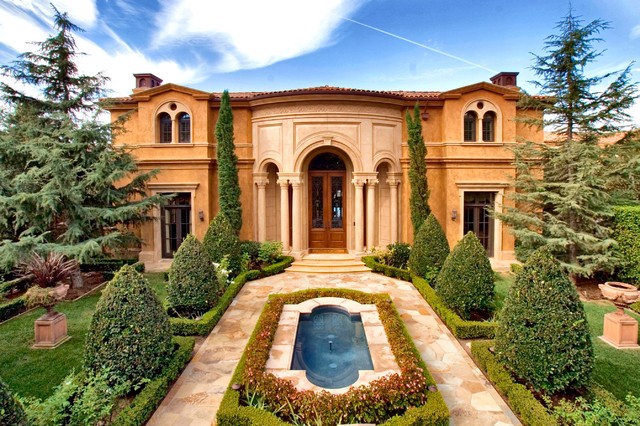 Exterior Stucco - Mediterráneo - Fachada - Los Ángeles - de Naylor