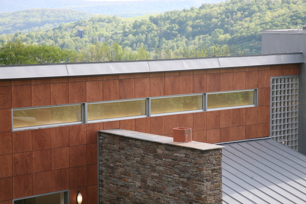 Exterior View Modern Exterior New York by Caseworks Design