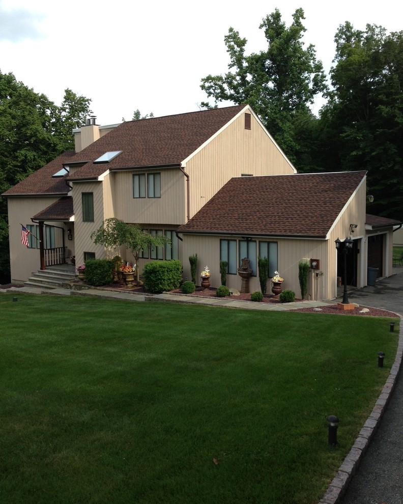 Exterior Wood Siding Repaint Contemporary Exterior New York by Boom Painting Houzz