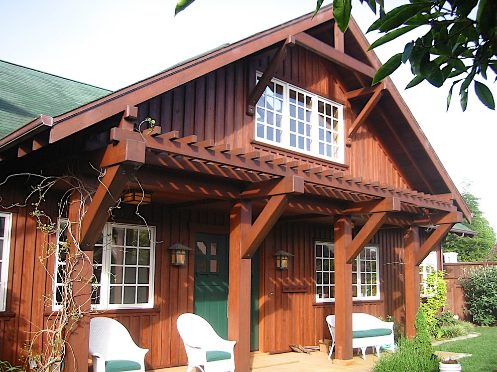 Exterior Woodworking Knee Braces, Trellis, Posts