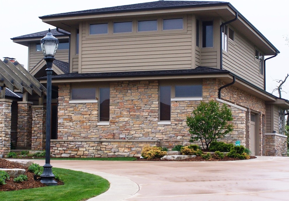 Example of a trendy exterior home design in Other