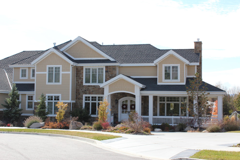 Photo of a classic house exterior in Salt Lake City.