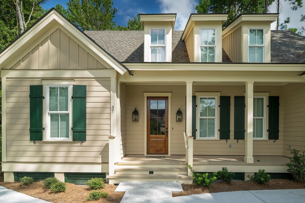 Inspiration for a timeless exterior home remodel in Atlanta