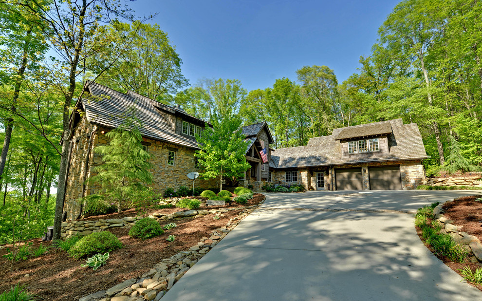 Falling Waters Custom Home Ellijay, Traditional Exterior