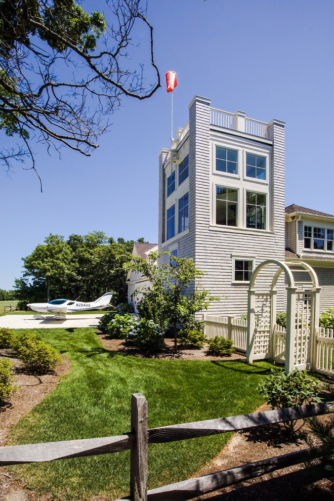 Falmouth Airpark Custom Home Traditional Exterior Boston by
