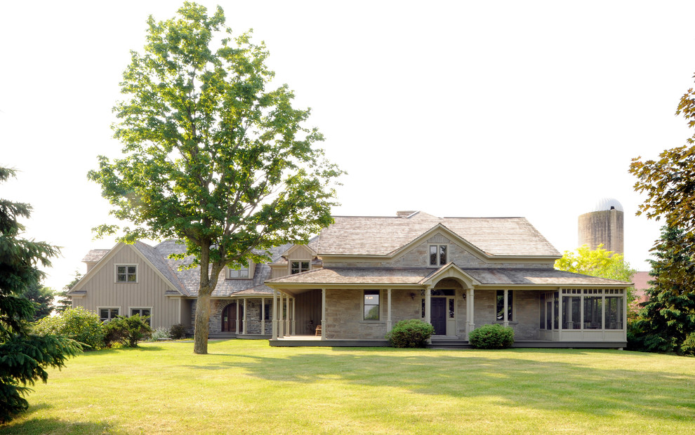 Farmhouse addition Farmhouse Exterior Ottawa by Farmhouse addition Farmhouse Exterior Ottawa by