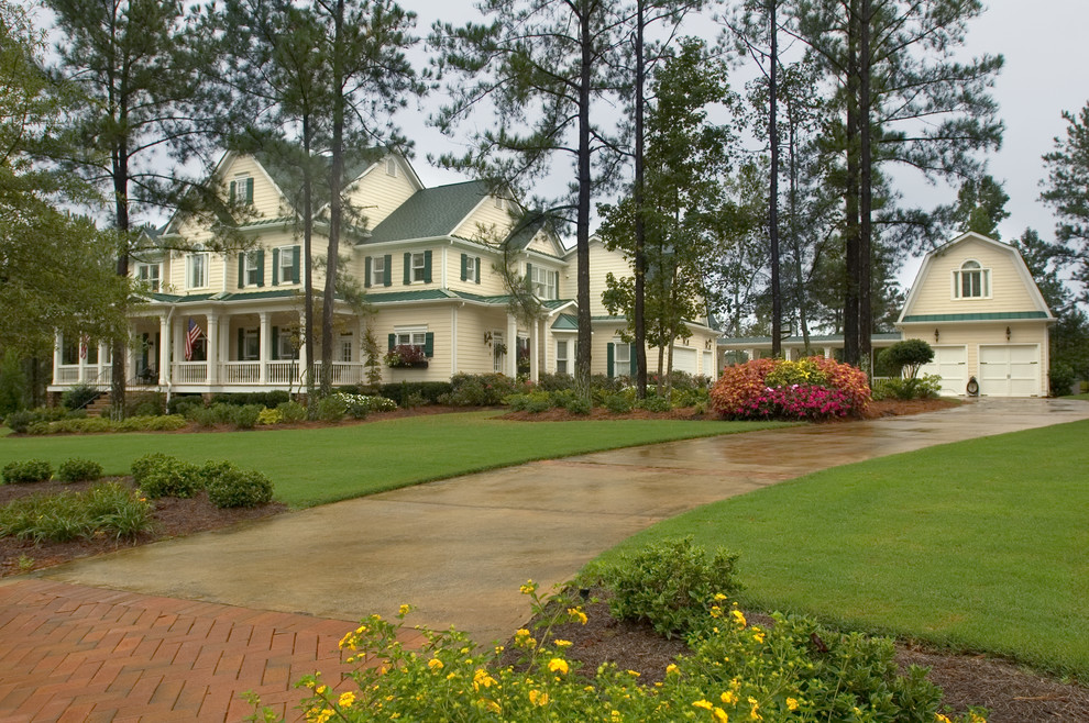 Farmhouse Estate Milton Ga Farmhouse Exterior Atlanta by