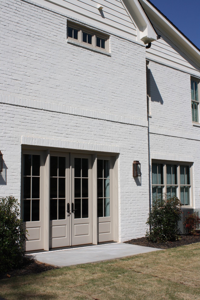 Farmhouse Style New Home Farmhouse Exterior Atlanta by Window Traditions LLC Houzz
