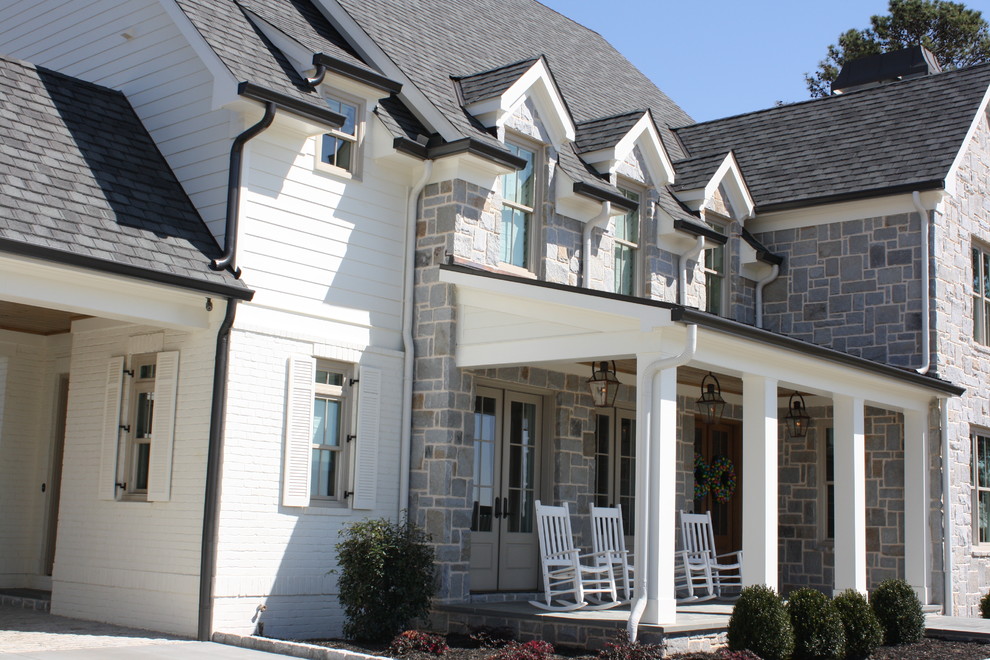 Farmhouse Style New Home Farmhouse Exterior Atlanta by Window Traditions of Houzz