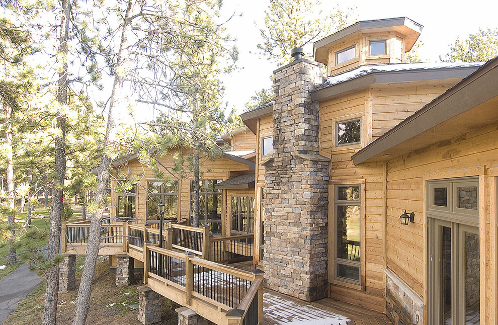 Faught Cabin - Rustic - Exterior - Denver - by MQ Architecture & Design