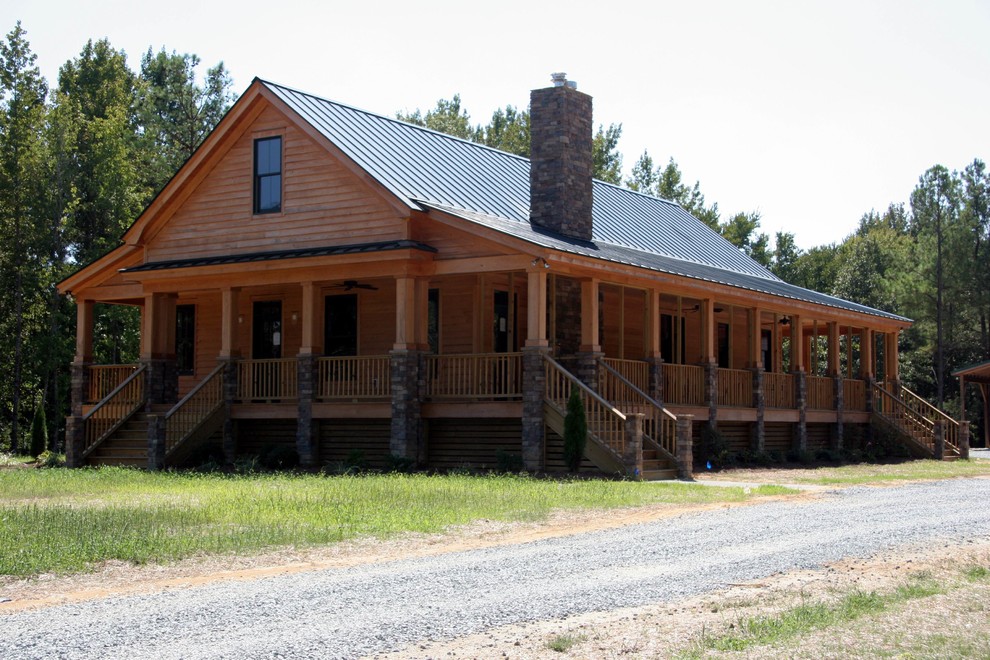 Photo of a country house exterior in Raleigh.