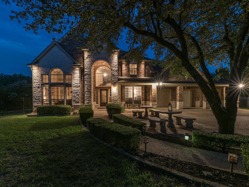 Featured Property Lake Travis Waterfront Home in Jonestown Farmhouse