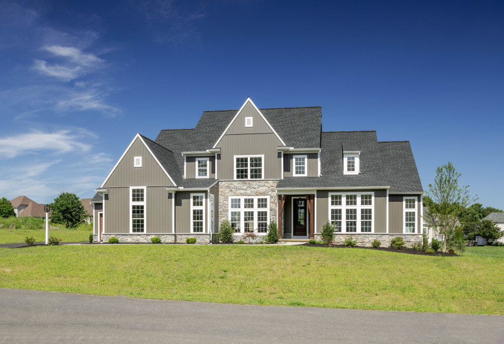 Fenwick Model in Country Meadows Farmhouse Exterior Other by