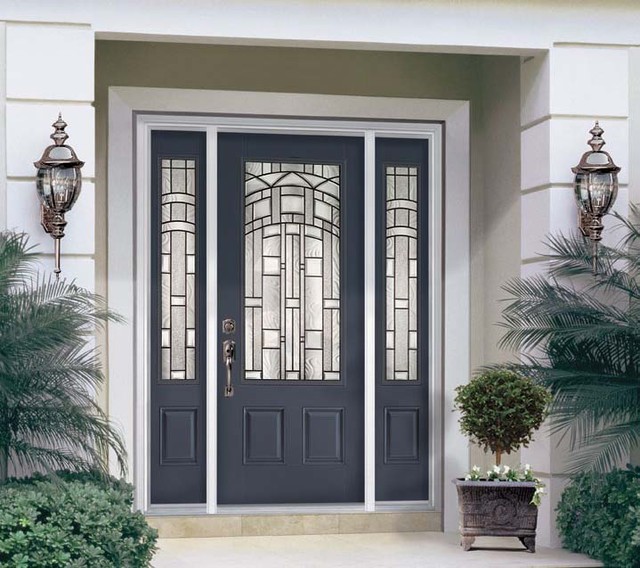 Fiberglass & Steel Doors - Traditional - House Exterior - Tampa - by US  Door & More Inc | Houzz IE
