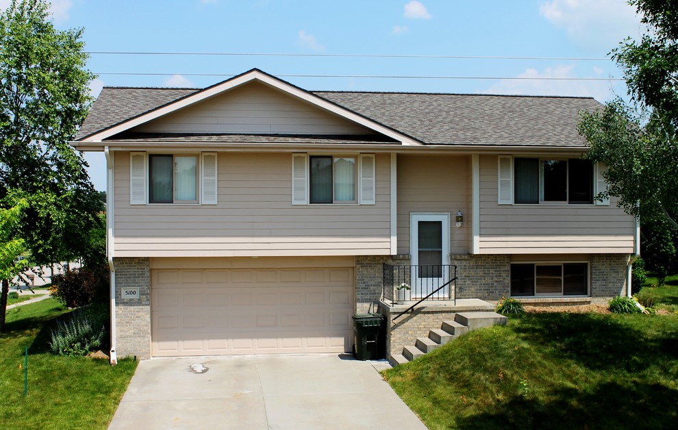 Finished Roofs 2013 Traditional Exterior Omaha by White