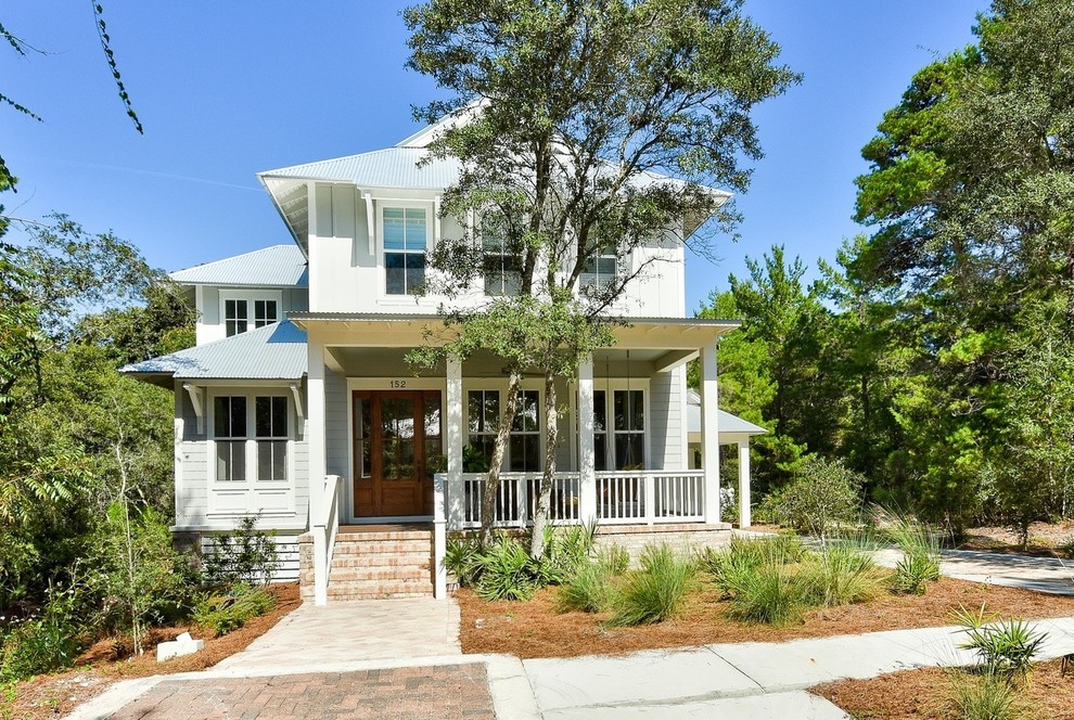 Beach Home Front Elevations