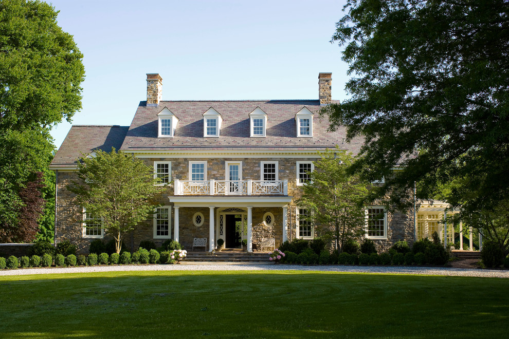 Fox Hill Farm Traditional Exterior Philadelphia by Archer