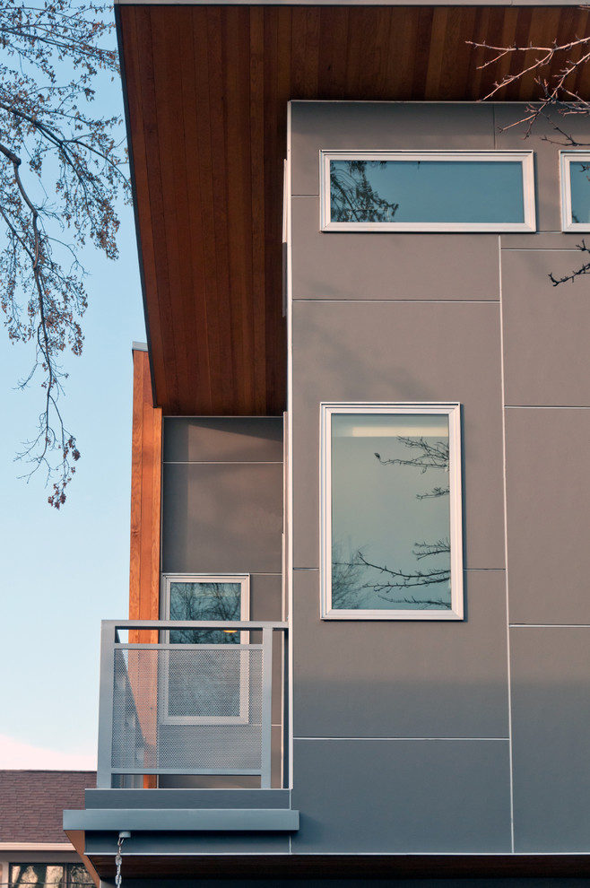 Modern exterior home idea in Denver