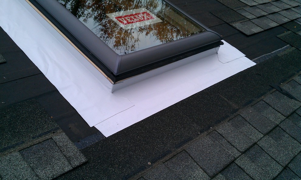 View of Free Skylight Replace Estimate Edison NJ - Traditional - House Exterior ...