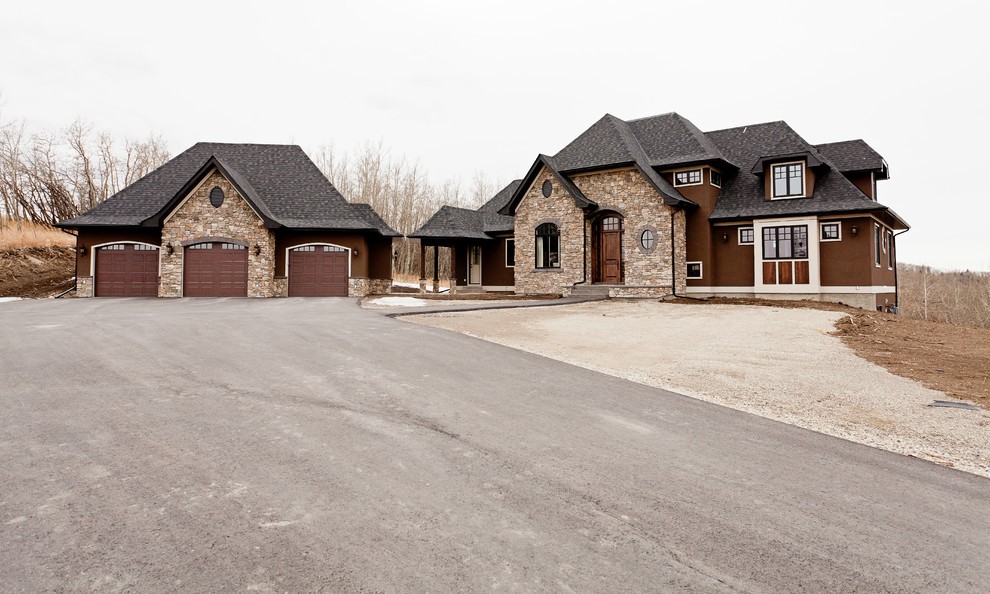 Photo of a classic house exterior in Calgary.