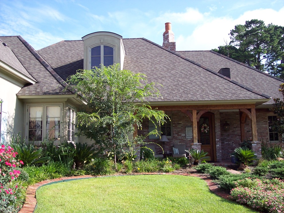 French Country Estate Traditional Exterior New Orleans by