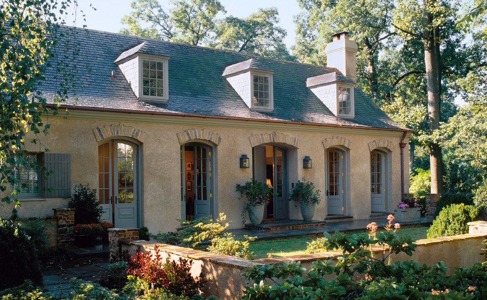 French country exterior home idea in DC Metro