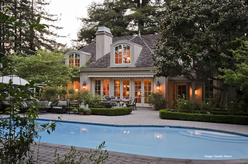 French country exterior home photo in San Francisco